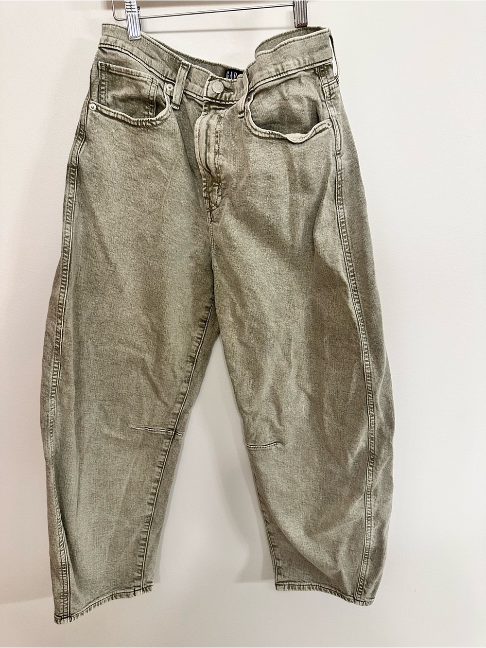 GAP Barrel Jeans, 8/29 R, driftwood brown